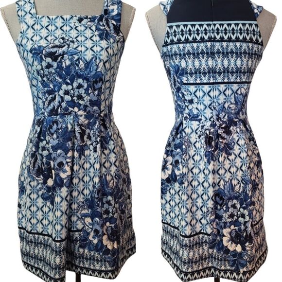 Enfocus Studio Super Fun Mini. Sleeveless,  Pockets,  Size 4 - Picture 1 of 4